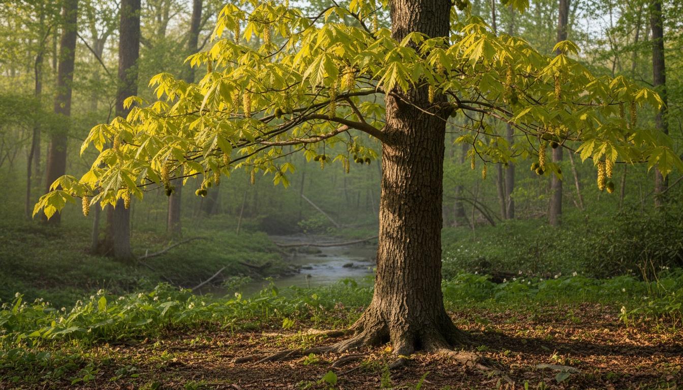 Ohio Buckeye Tree (Aesculus Glabra Early Glow™) - Shade Trees