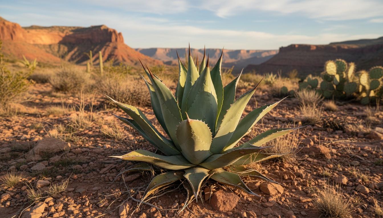 Agave Desmettiana Dwarf (Agave Desmettiana) - Succulents
