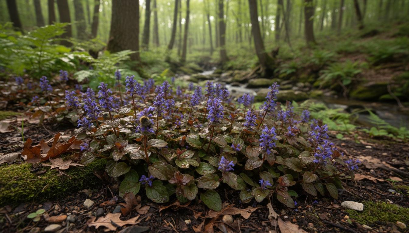 Carpet Bugleweed 'Bronze Beauty' (Ajuga Reptans 'Bronze Beauty') - Perennials