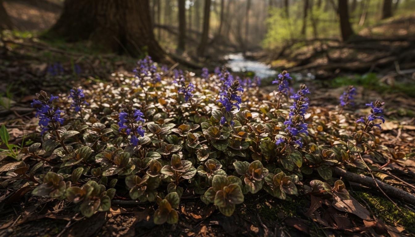 Bugleweed 'Chocolate Chip' (Ajuga Reptans 'Chocolate Chip') - Perennials