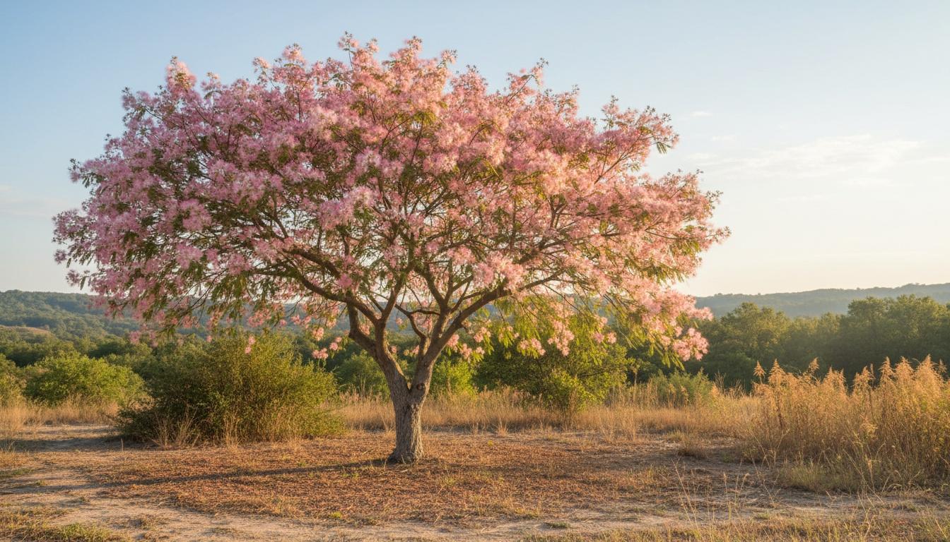 Silk Tree Mimosa (Albizia Julibrissin) - Flowering Trees