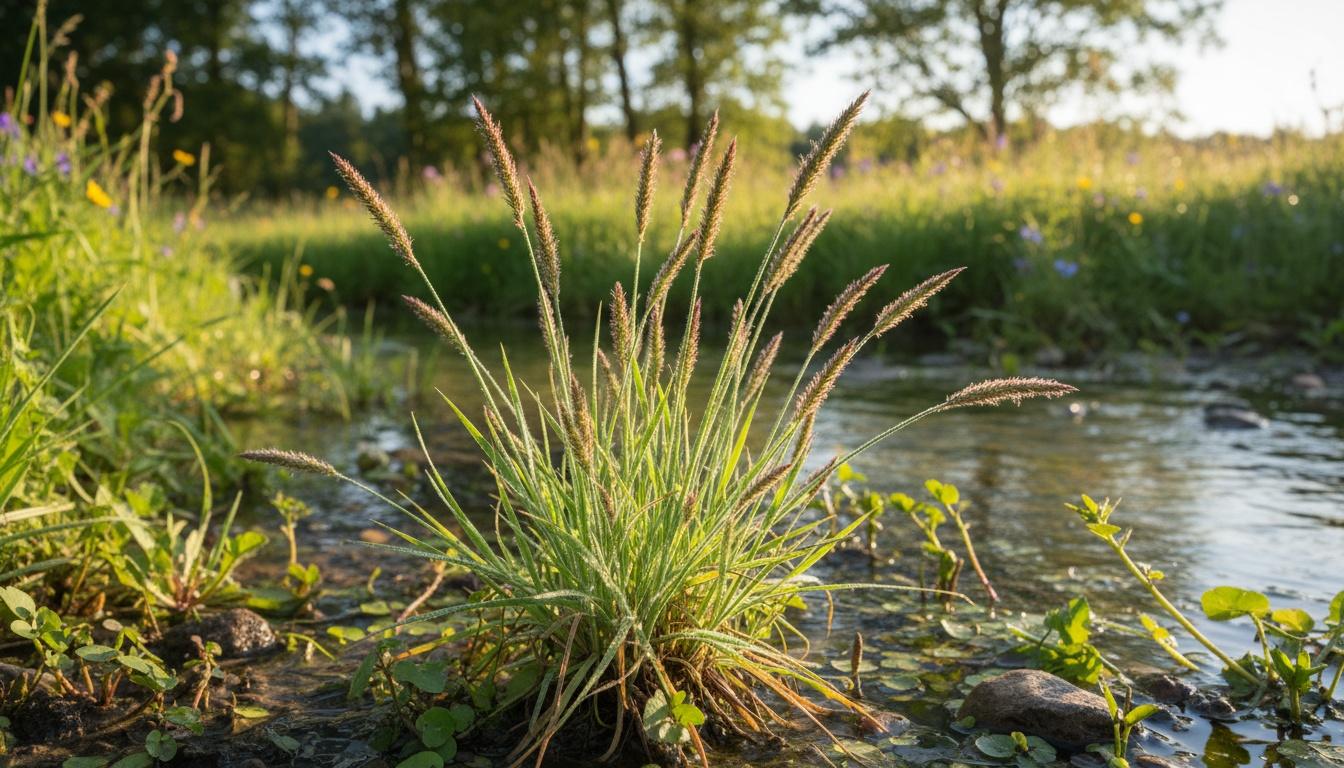 Shortawn Foxtail (Alopecurus Aequalis) - Grasses