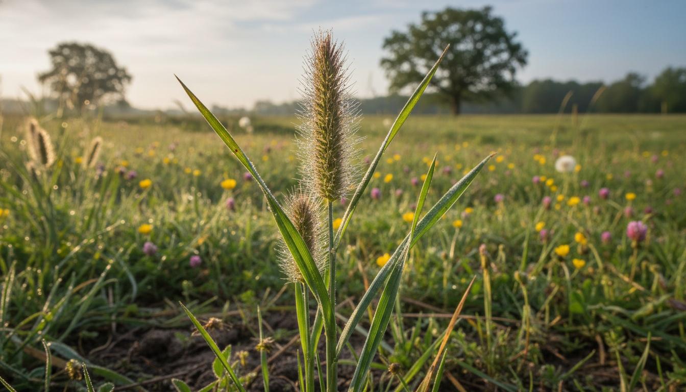 Meadow Foxtail (Alopecurus Pratensis) - Grasses