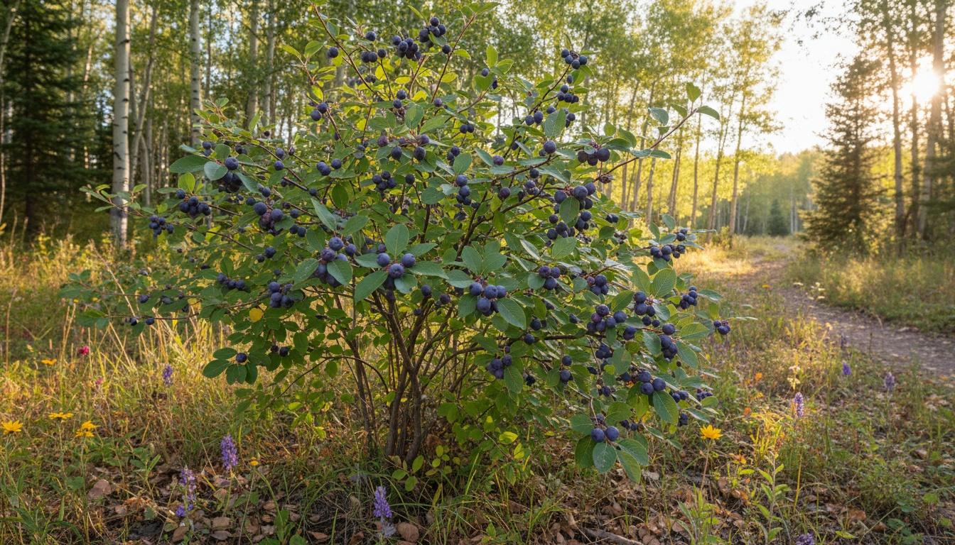 Saskatoon Serviceberry (Amelanchier Alnifolia) - Fruit Trees