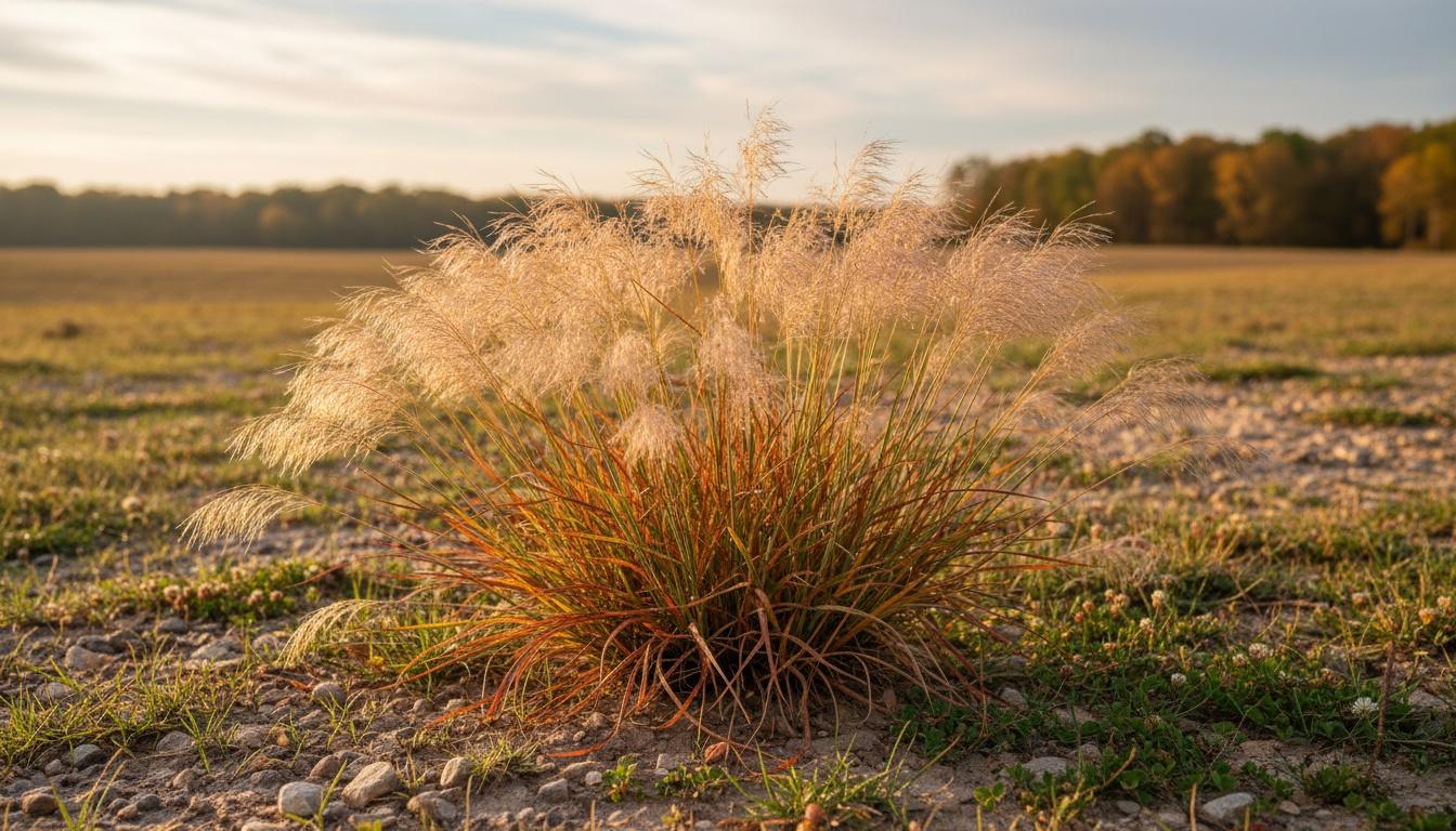 Broomsedge Bluestem (Andropogon Virginicus) - Grasses