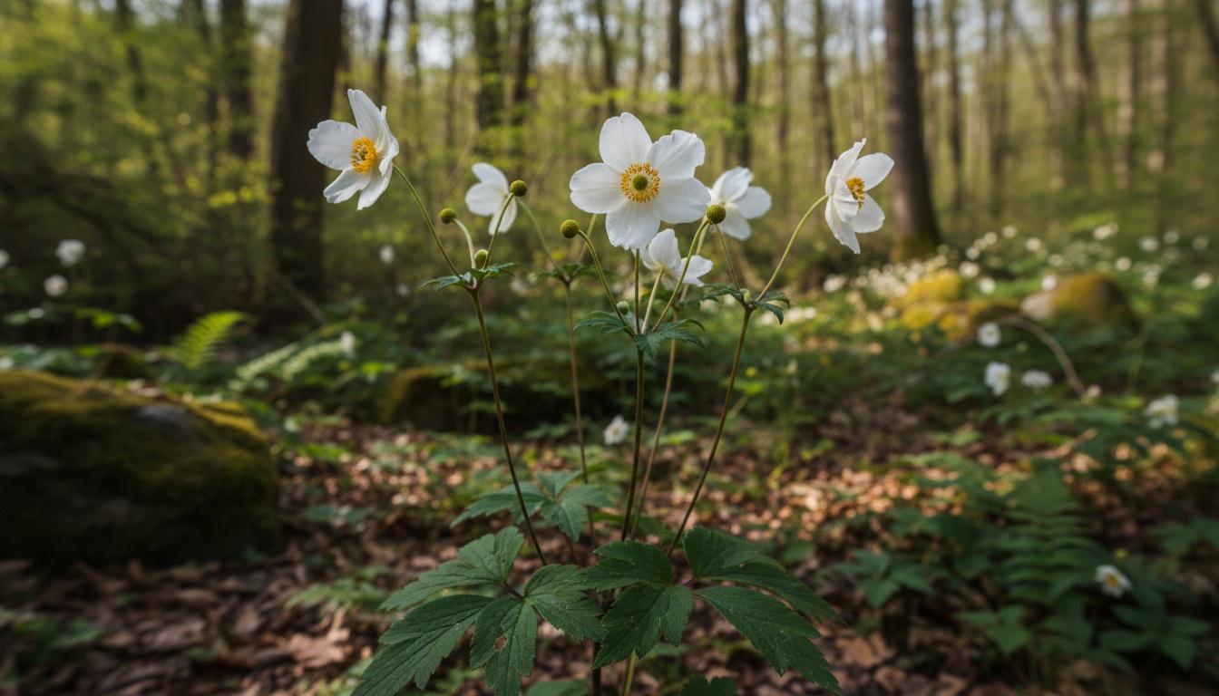 Japanese Windflower 'Whirlwind' (Anemone Hybrida 'Whirlwind') - Perennials