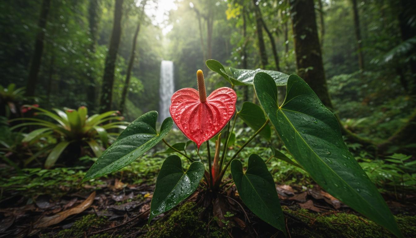 Flamingo Flower (Anthurium Andraeanum) - Perennials