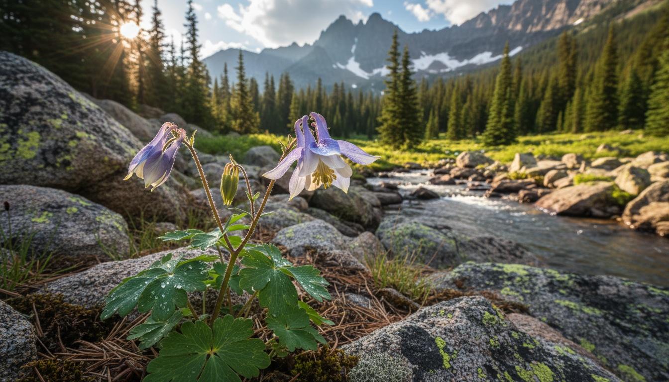Rocky Mountain Columbine (Aquilegia Caerulea) - Perennials