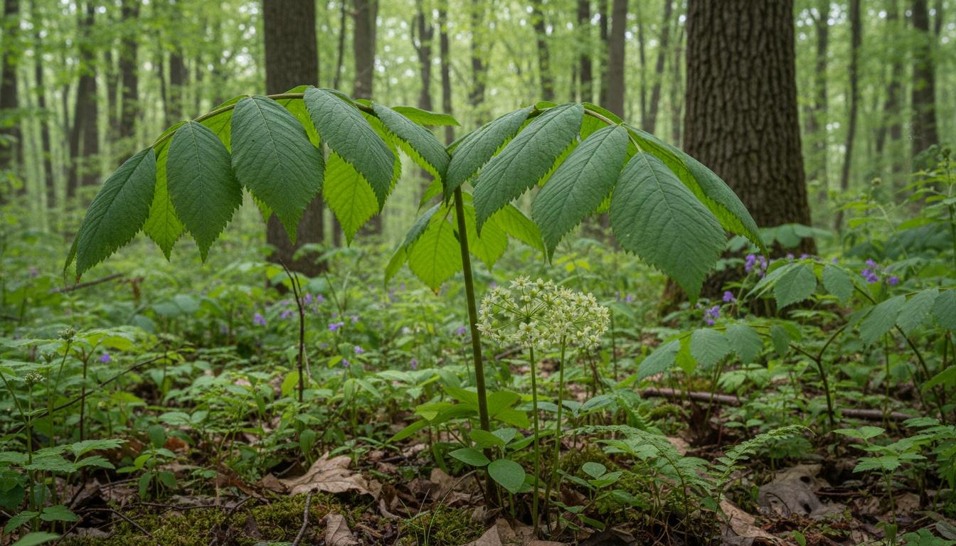 Wild Sarsaparilla (Aralia Nudicaulis) - Perennials