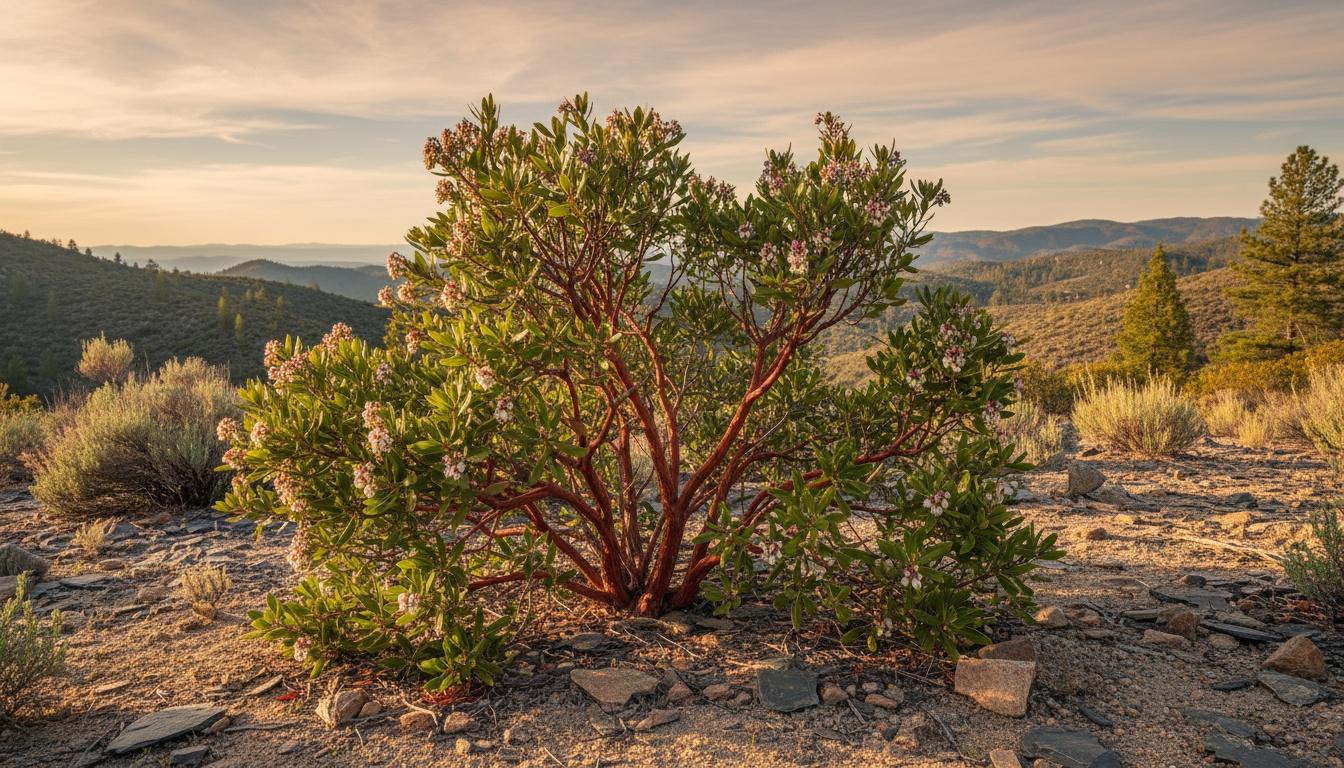 Greenleaf Manzanita (Arctostaphylos Patula) - Ground Layers