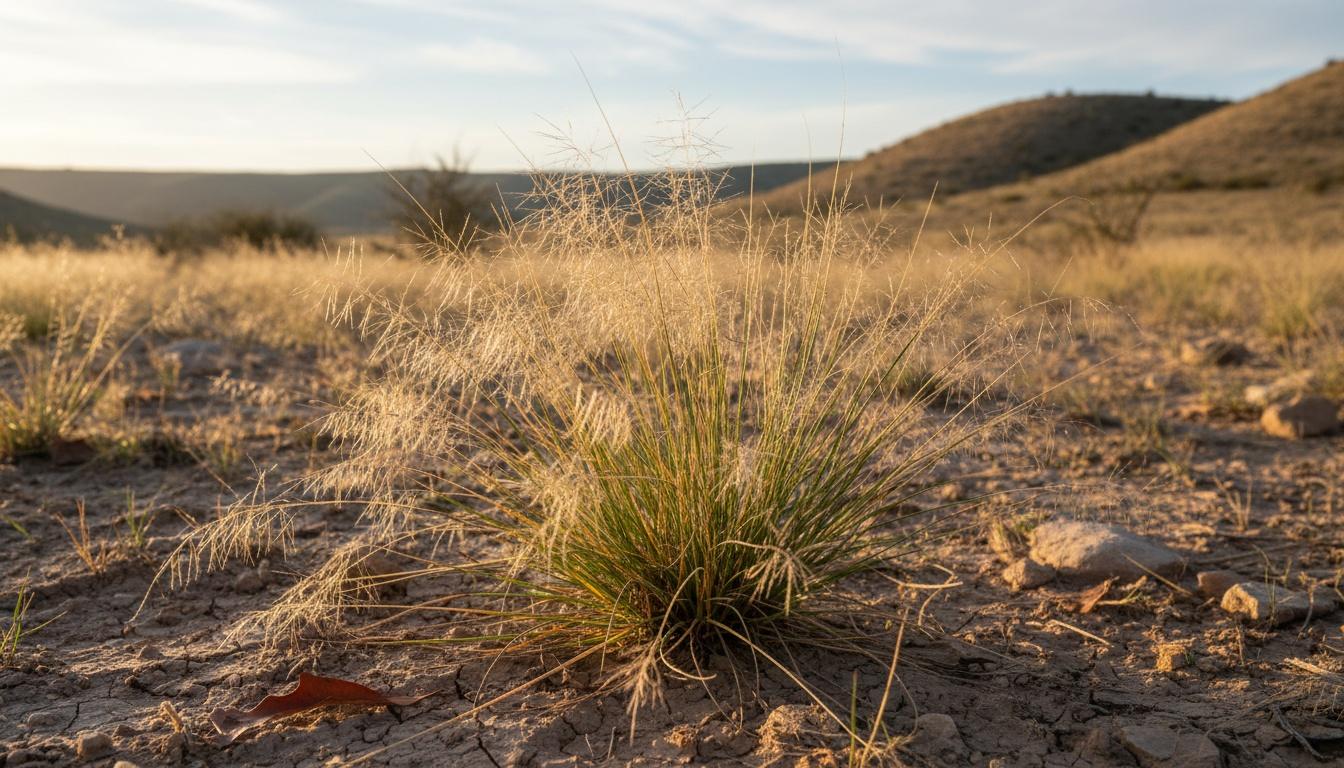 Poverty Threeawn (Aristida Divaricata) - Grasses