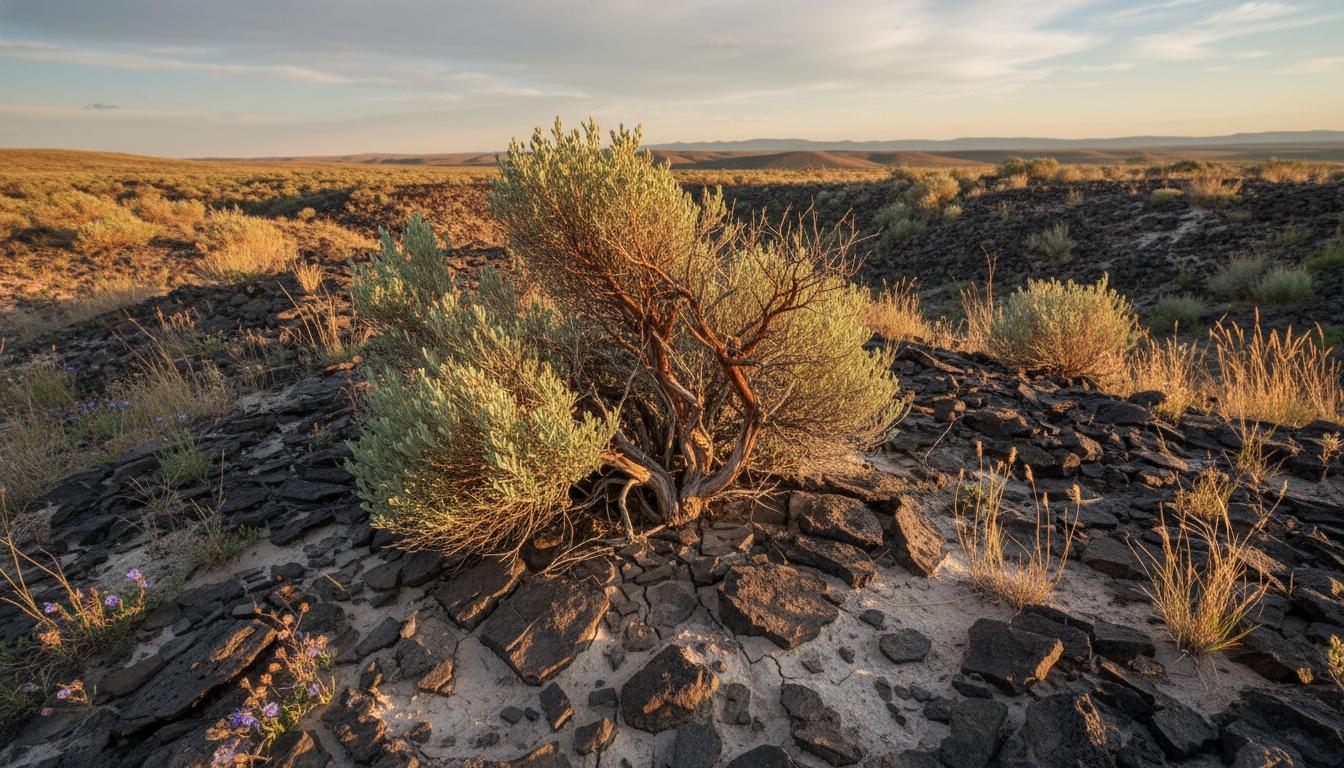 Scabland Sagebrush (Artemisia Rigida) - Ground Layers