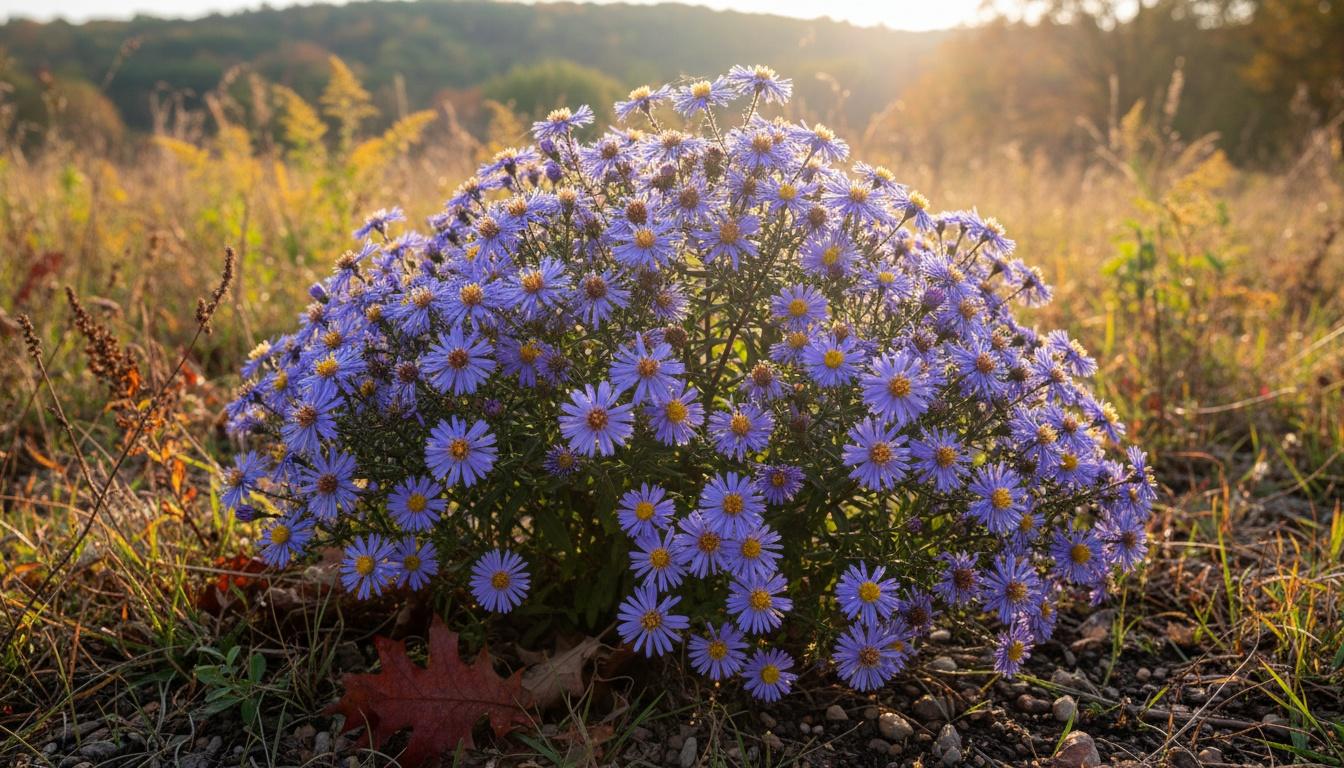 Fall Aster 'Sapphire' (Aster Kickin® 'Sapphire') - Perennials