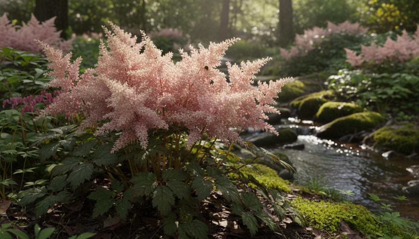 False Goat'S Beard 'Visions In Pink' (Astilbe Chinensis 'Visions In Pink') - Perennials