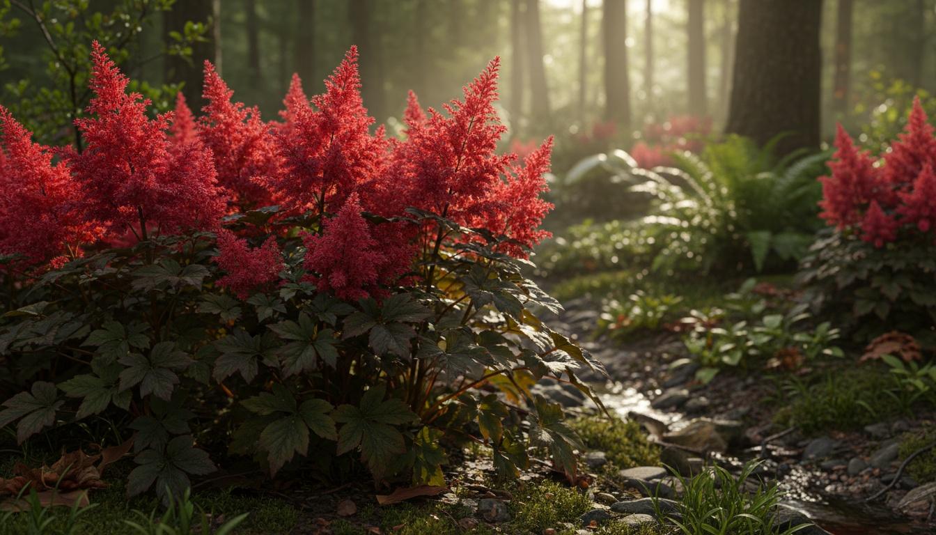 False Goat'S Beard 'Vision Inferno' (Astilbe Chinensis Pp26012 'Vision Inferno') - Perennials