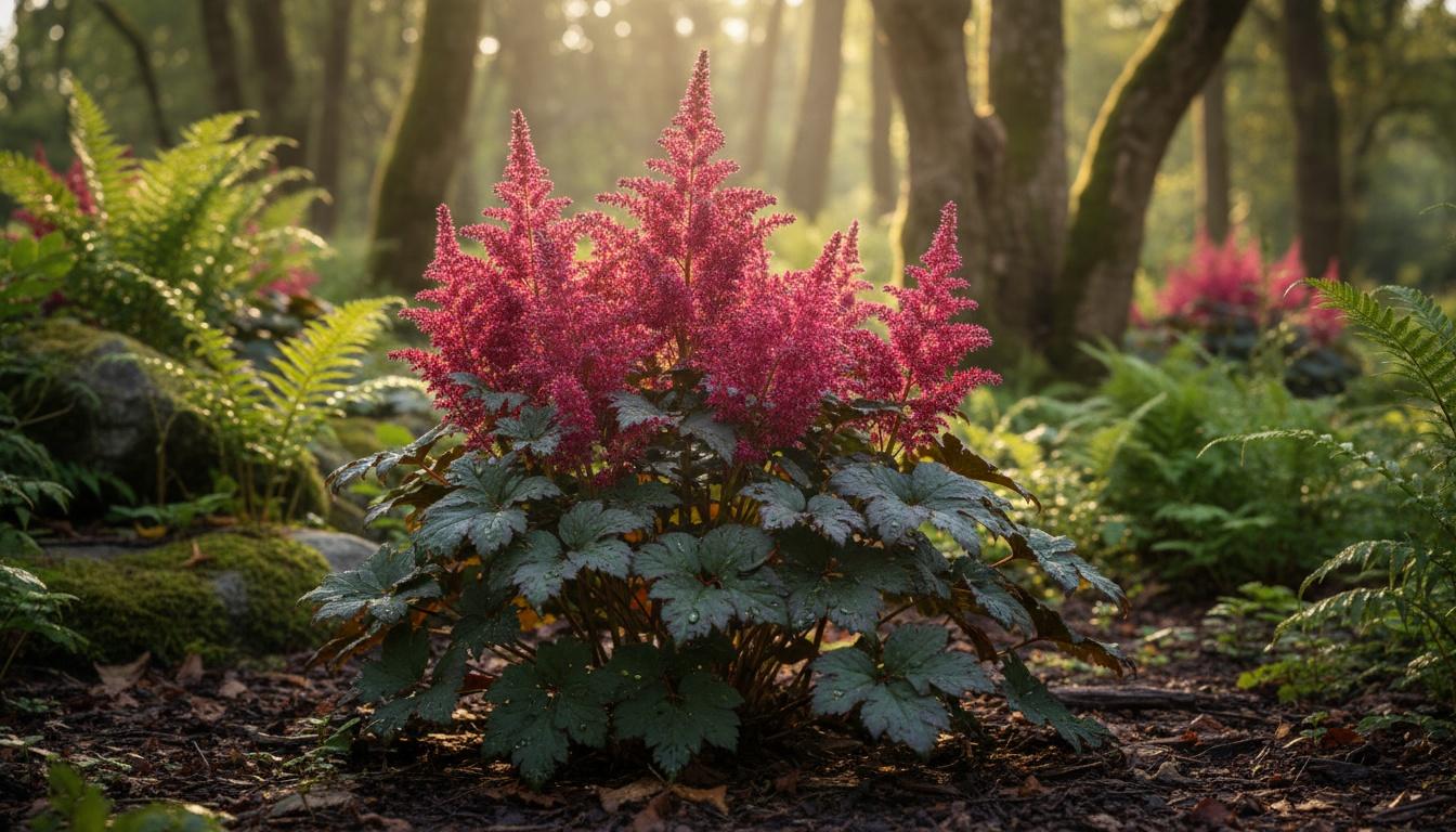 False Goat'S Beard 'Vision Vulcano' (Astilbe Chinensis Pp31422 'Vision Vulcano') - Perennials