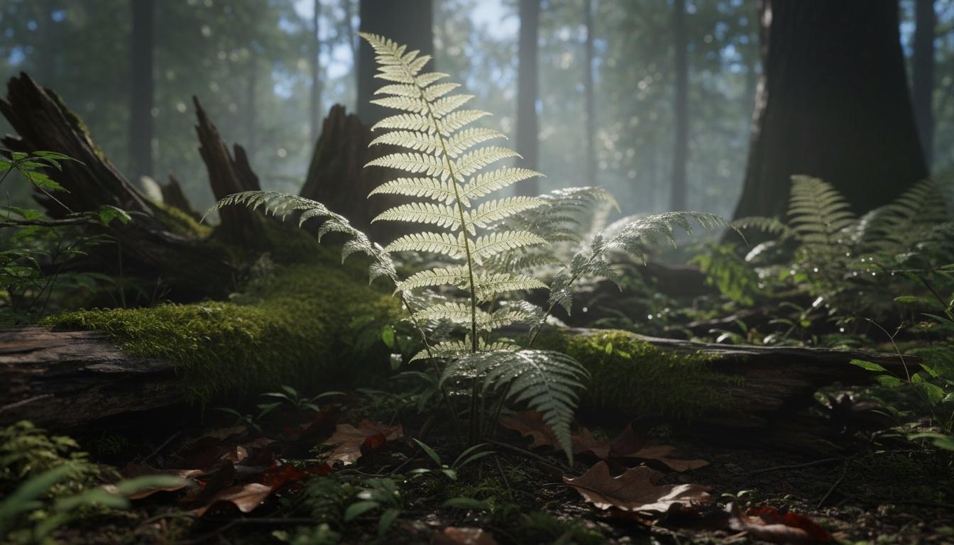 Ghost Fern 'Ghost' (Athyrium 'Ghost') - Perennials