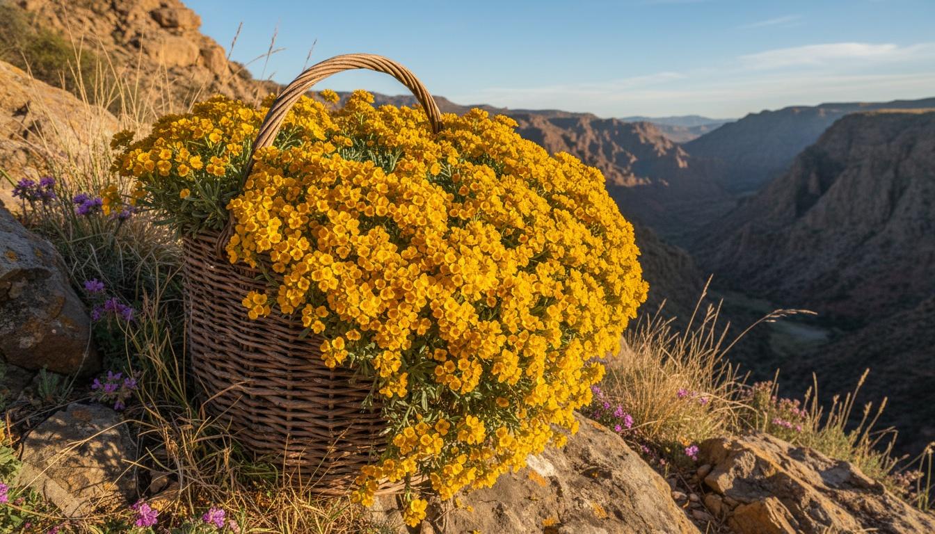 Basket Of Gold 'Gold Rush' (Aurinia 'Gold Rush') - Perennials