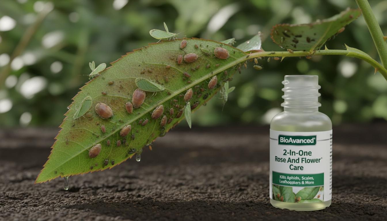 Aphids Scales Leafhoppers (Bioadvanced® 2-In-One Rose And Flower Care Pesticide) - Perennials
