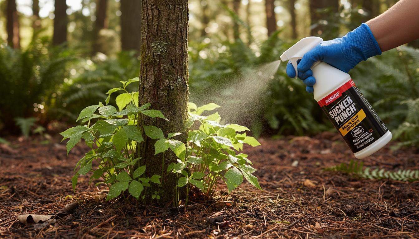 Root Sucker Prevention (Bonide® Sucker Punch® Knock Out Sprouts Pesticide Sucker Prevention) - Shade Trees