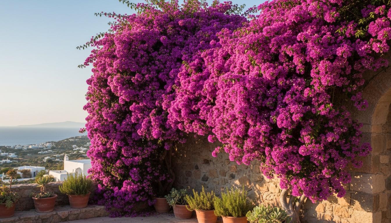 Majestic Purple Bougainvillea (Bougainvillea 'Majestic Purple') - Ground Layers