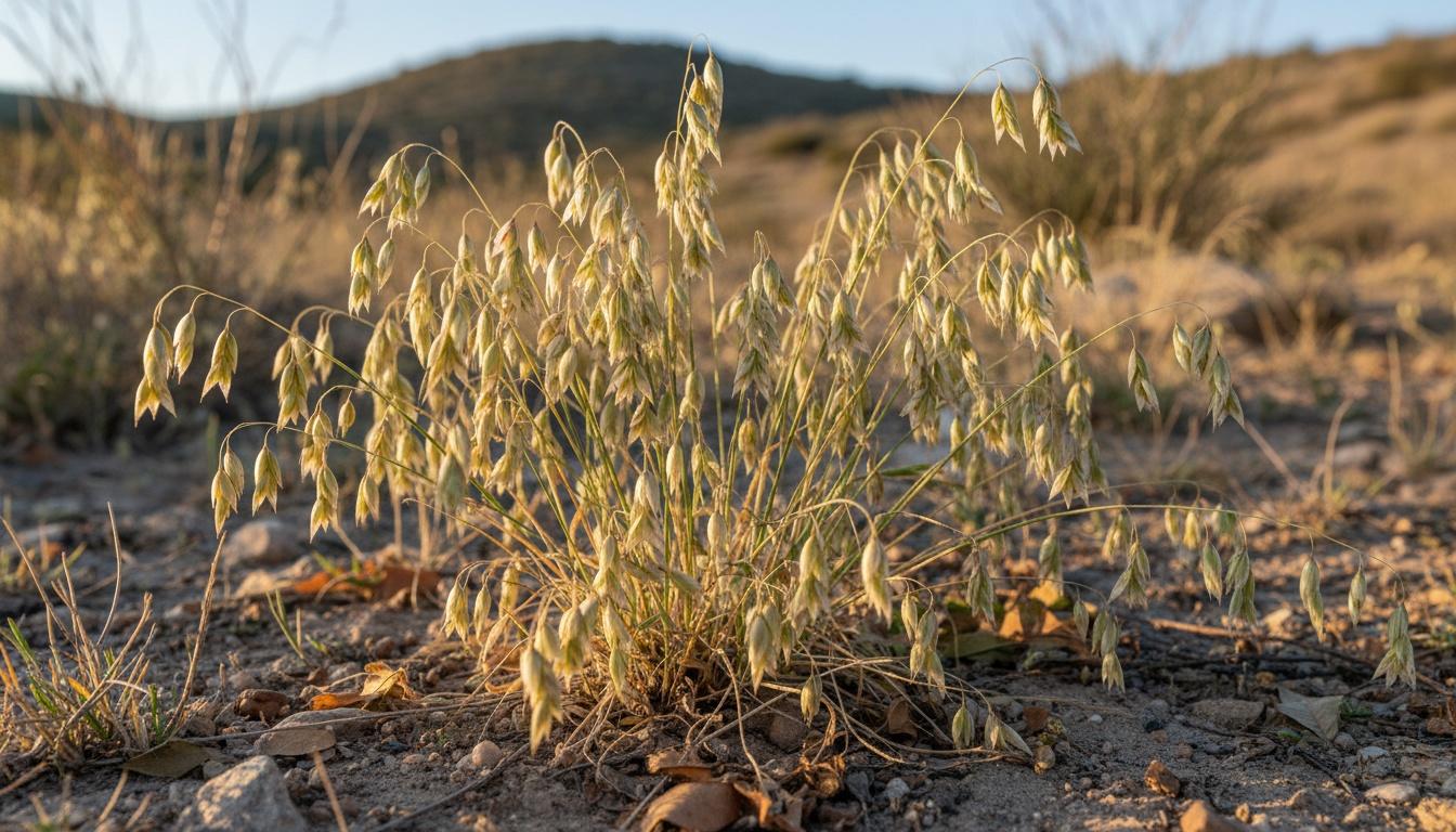 Rattlesnake Brome (Bromus Briziformis) - Grasses
