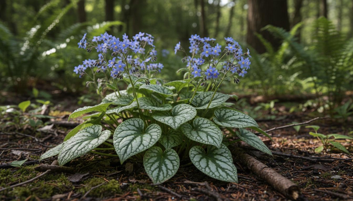 Siberian Bugloss 'Sea Heart' (Brunnera Macrophylla Pp24684 'Sea Heart') - Perennials