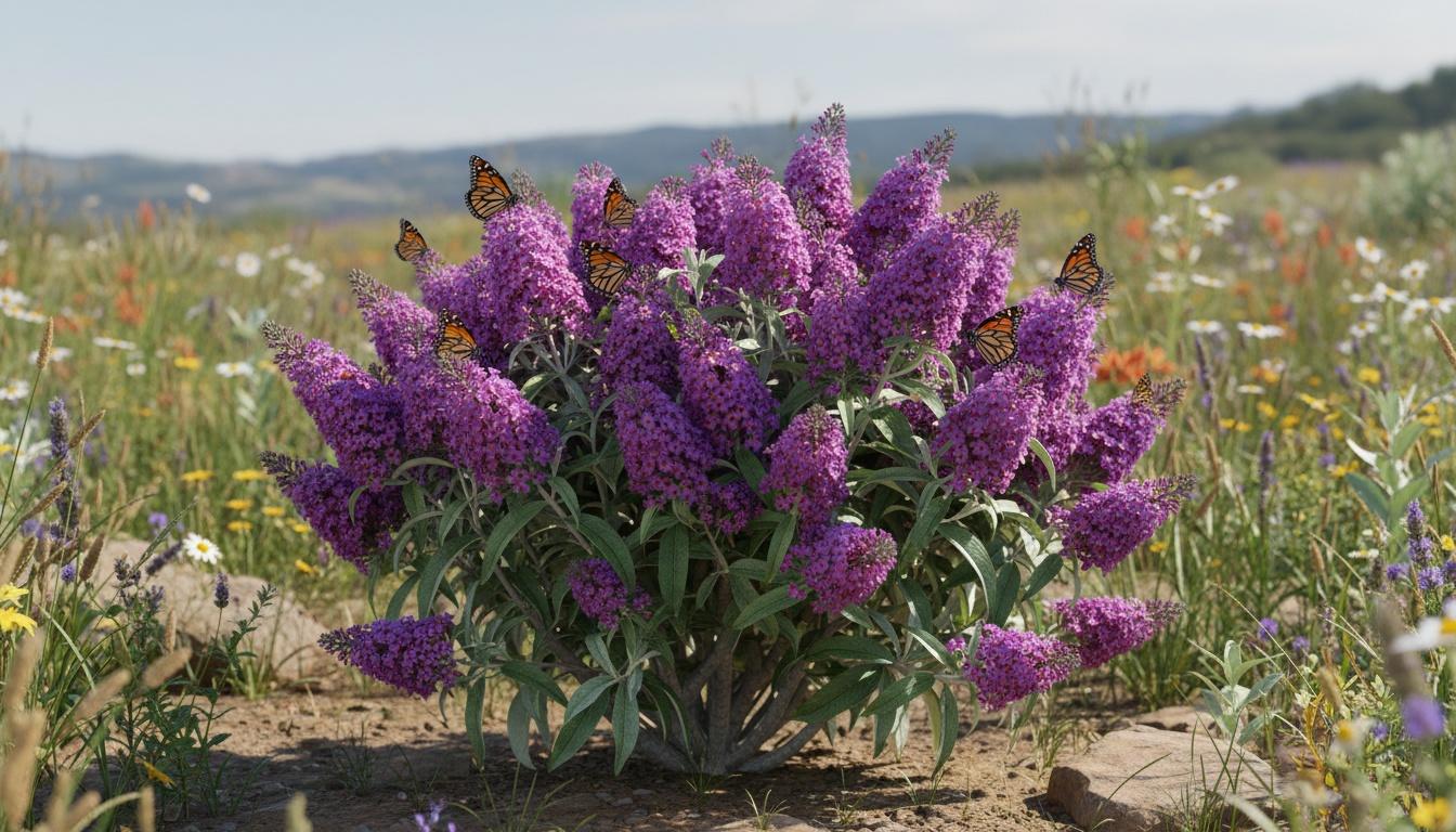 Dwarf Butterfly Bush 'Smnbdl' Pp30236 Pugster® Pp30236 Pugster® (Buddleia  Amethyst 'Smnbdl') - Ground Layers