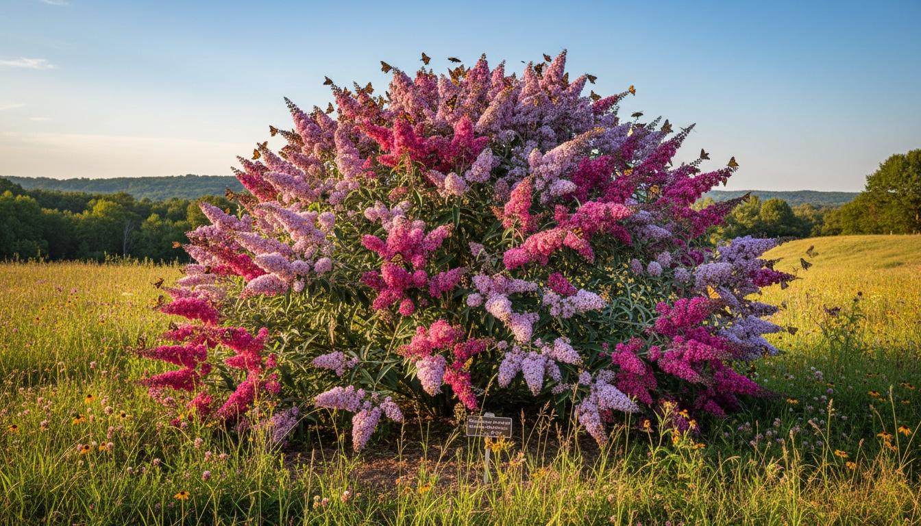 Butterfly Bush 'Podarasnga 3-30' Ppaf Birthday Cake™ Ppaf Birthday Cake™ (Buddleia X 'Podarasnga 3-30') - Ground Layers