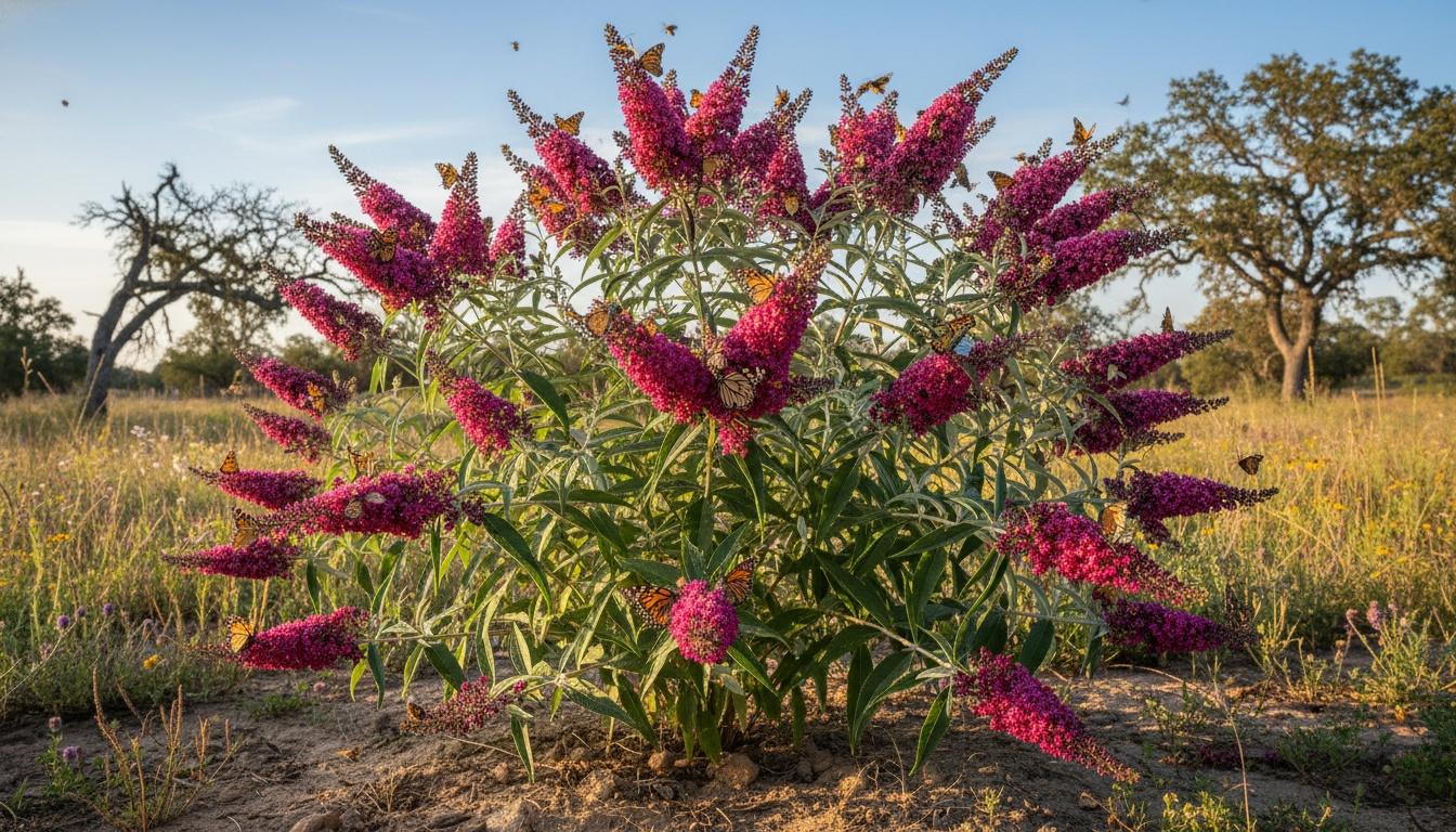 Butterfly Bush 'Miss Molly' (Buddleia X Pp23425 'Miss Molly') - Ground Layers