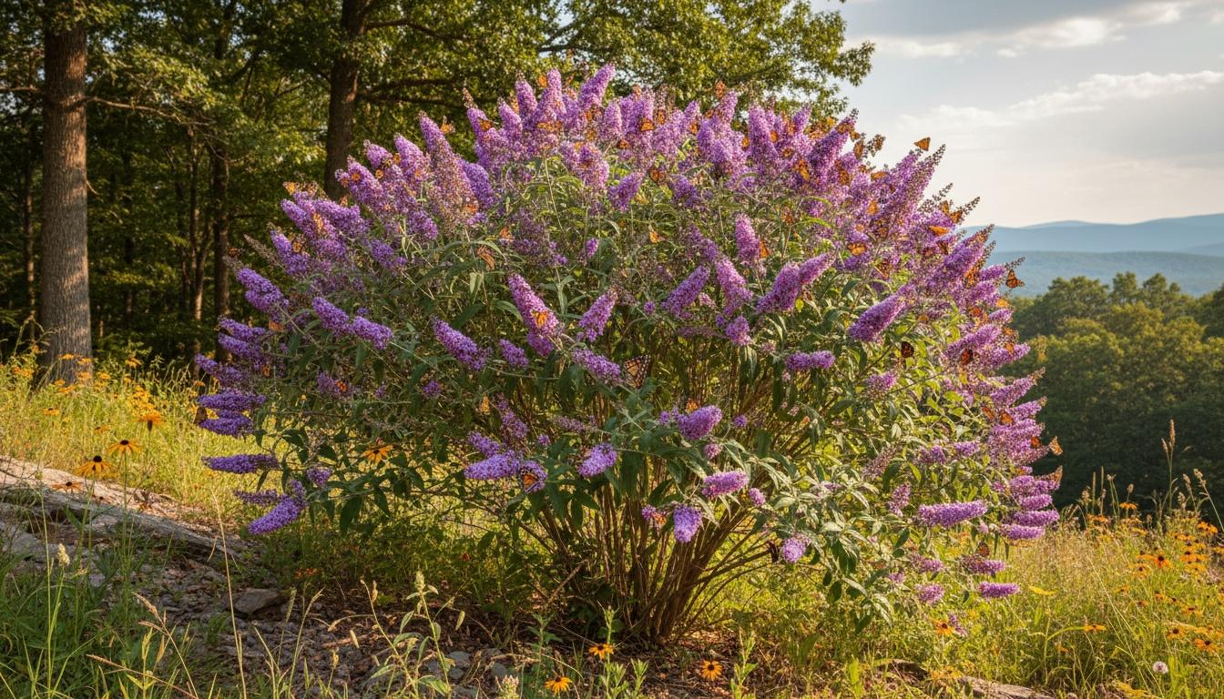 Butterfly Bush (Buddleja Davidii) - Ground Layers