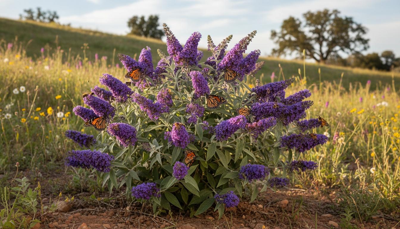 Pugster Butterfly Bush (Buddleja Davidii 'Pugster') - Ground Layers