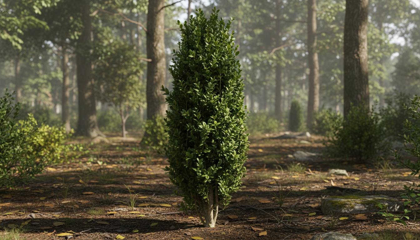 Common Boxwood 'Columnar' (Buxus Sempervirens 'Columnar') - Ground Layers