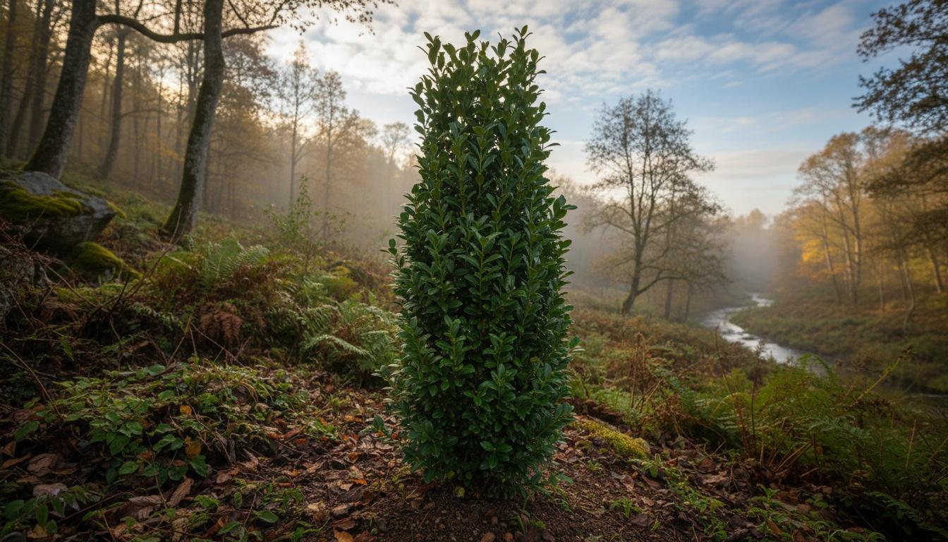 Columnar Boxwood 'Dee Runk' (Buxus Sempervirens 'Dee Runk') - Ground Layers