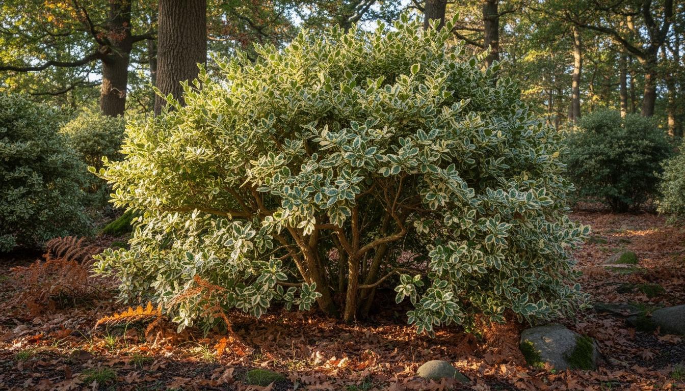 Variegated Common Boxwood (Buxus Sempervirens 'Variegata') - Ground Layers