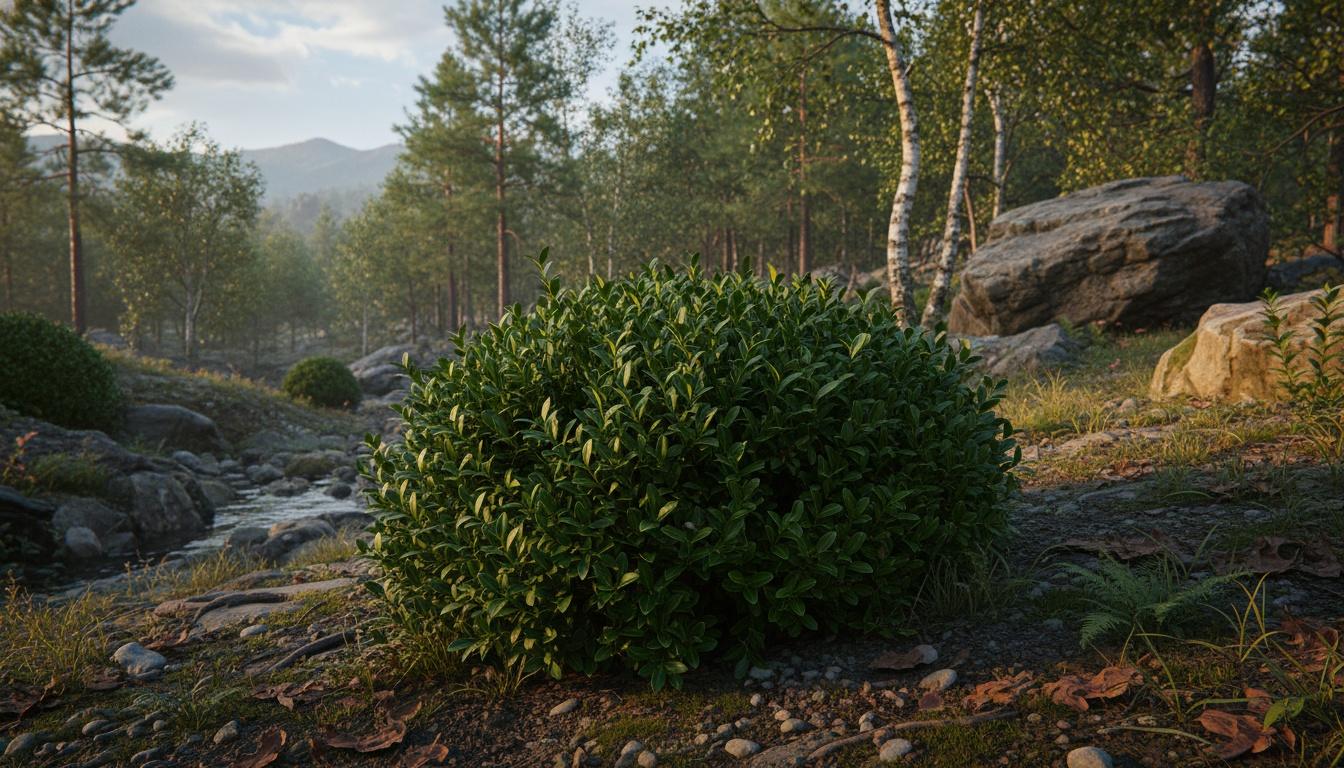 Dwarf Boxwood 'Franklin' (Buxus Sinica S Gem' Var. Insularis 'Franklin') - Ground Layers