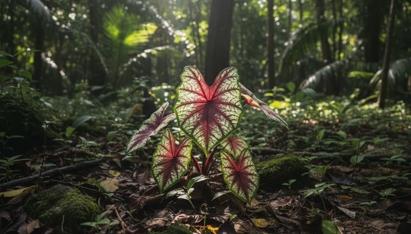 Caladium (Caladium Bicolor) - Perennials