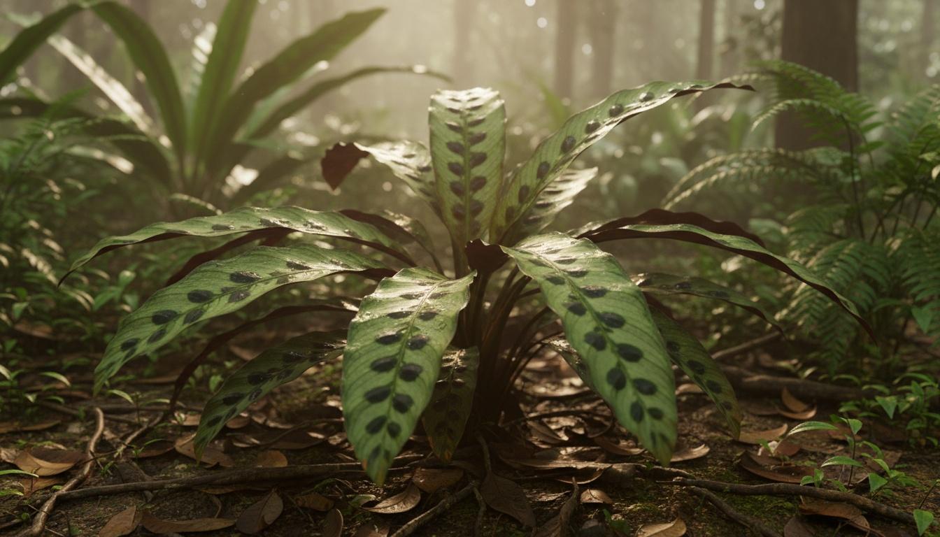 Rattlesnake Plant (Calathea Lancifolia) - Ground Layers