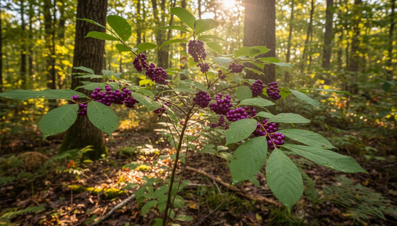 American Beautyberry (Callicarpa Americana) - Ground Layers