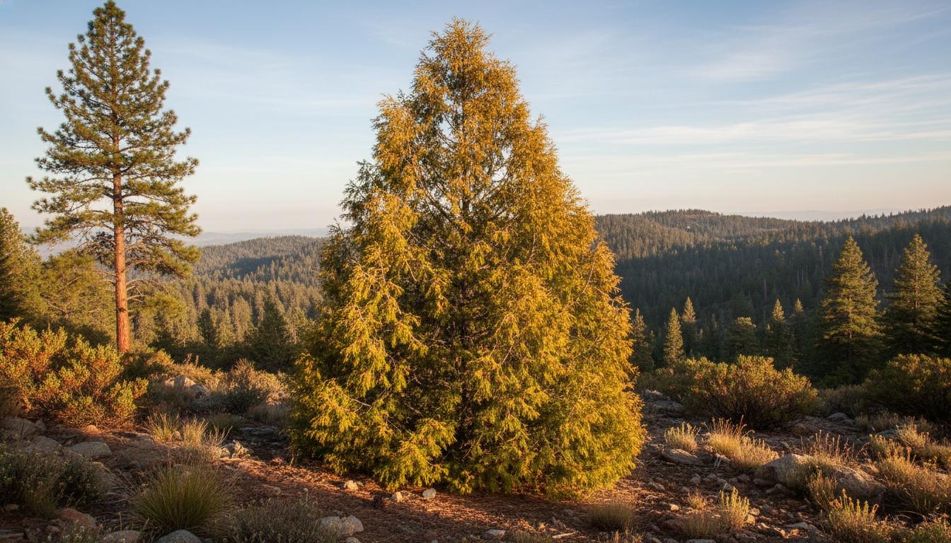 Incense Cedar 'Maupin Glow' (Calocedrus Decurrens 'Maupin Glow') - Evergreen Trees