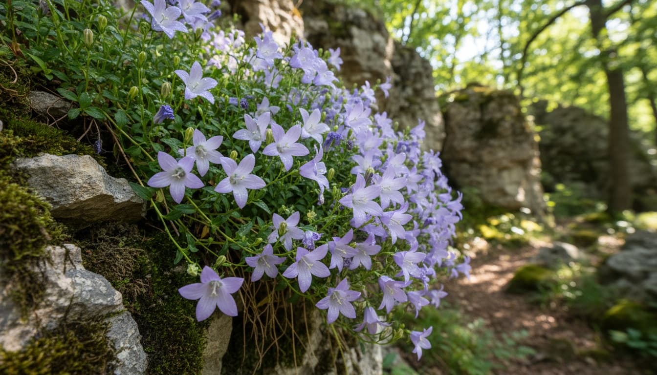 Serbian Bellflower (Campanula Poscharskyana) - Perennials