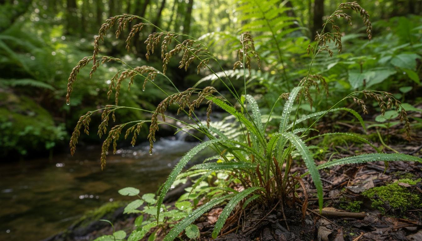 Eastern Rough Sedge (Carex Scabrata) - Grasses