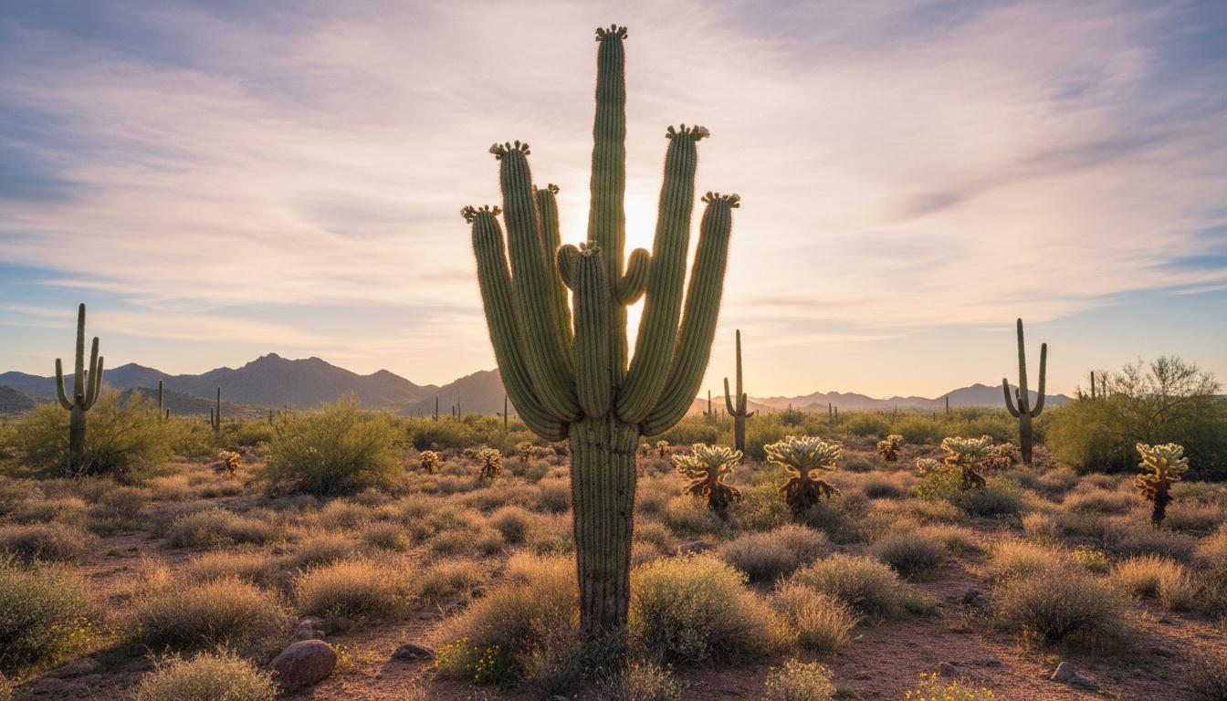Saguaro Cactus (Carnegia Gigantea) - Succulents