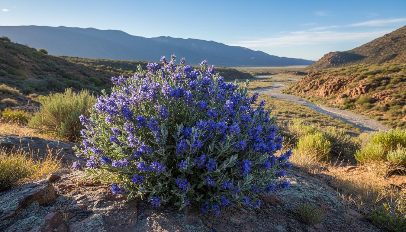 Bluebeard Blue Mist Or False Spirea 'Blauer Splatz' Sapphire Surf™ Sapphire Surf™ (Caryopteris X Clan First Editions® 'Blauer Splatz') - Ground Layers