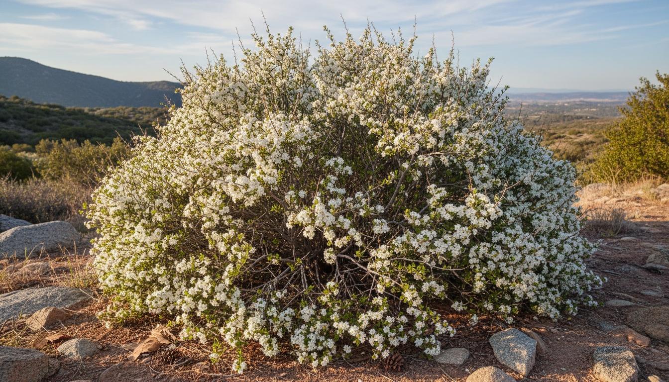 Whitethorn Ceanothus (Ceanothus Cordulatus) - Ground Layers