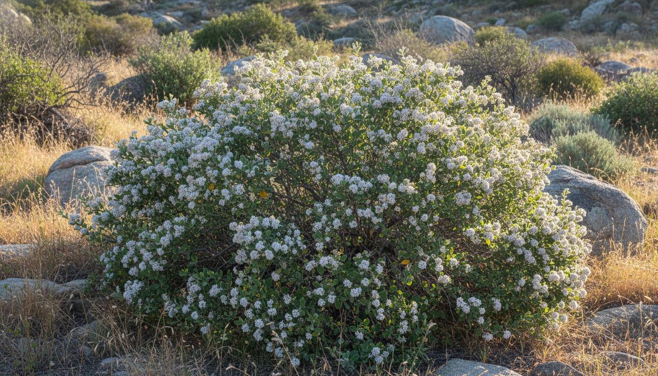 Hairy Ceanothus (Ceanothus Oliganthus) - Ground Layers