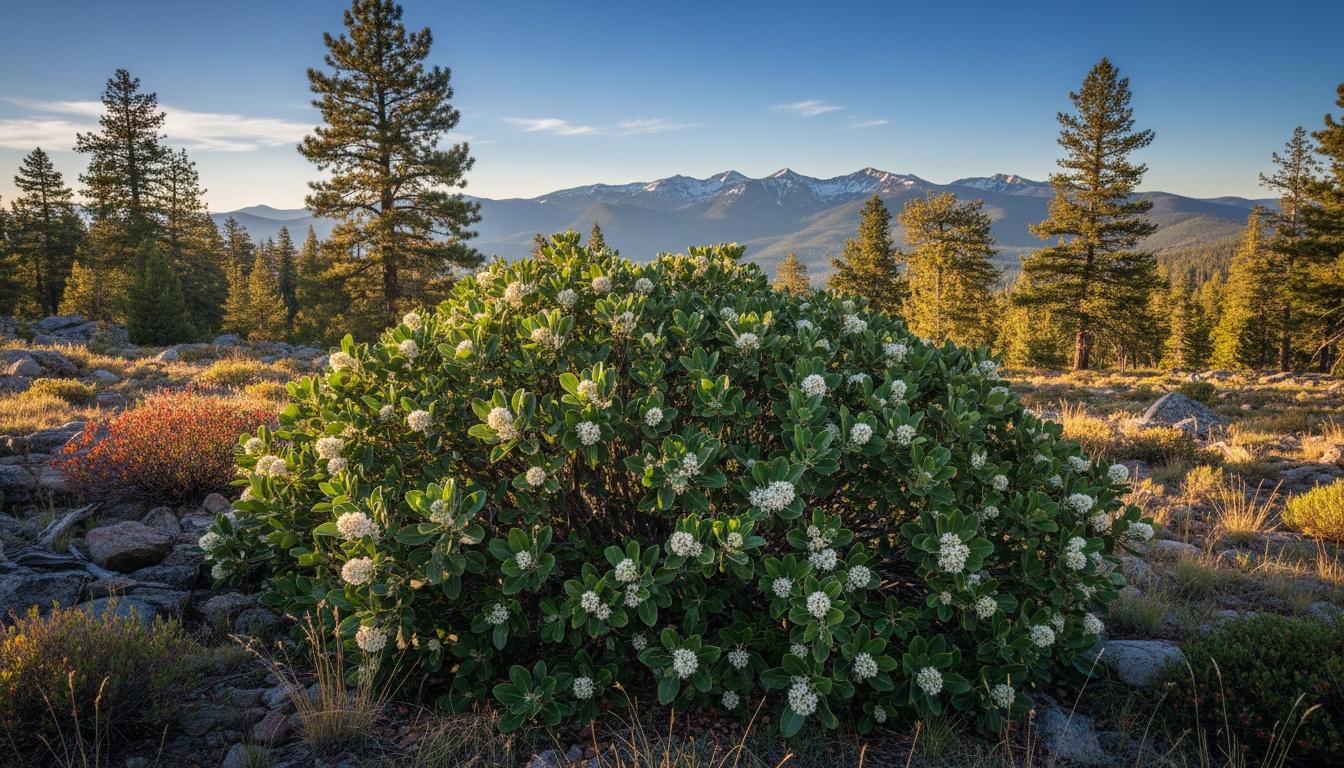 Snowbrush Ceanothus (Ceanothus Velutinus) - Ground Layers