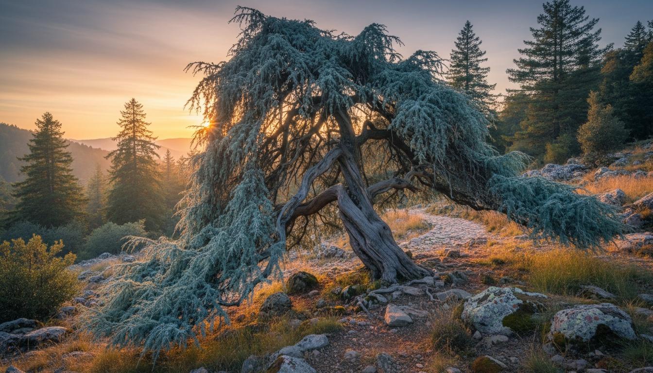 Weeping Blue Atlas Cedar (Cedrus Atlantica 'Glauca') - Evergreen Trees