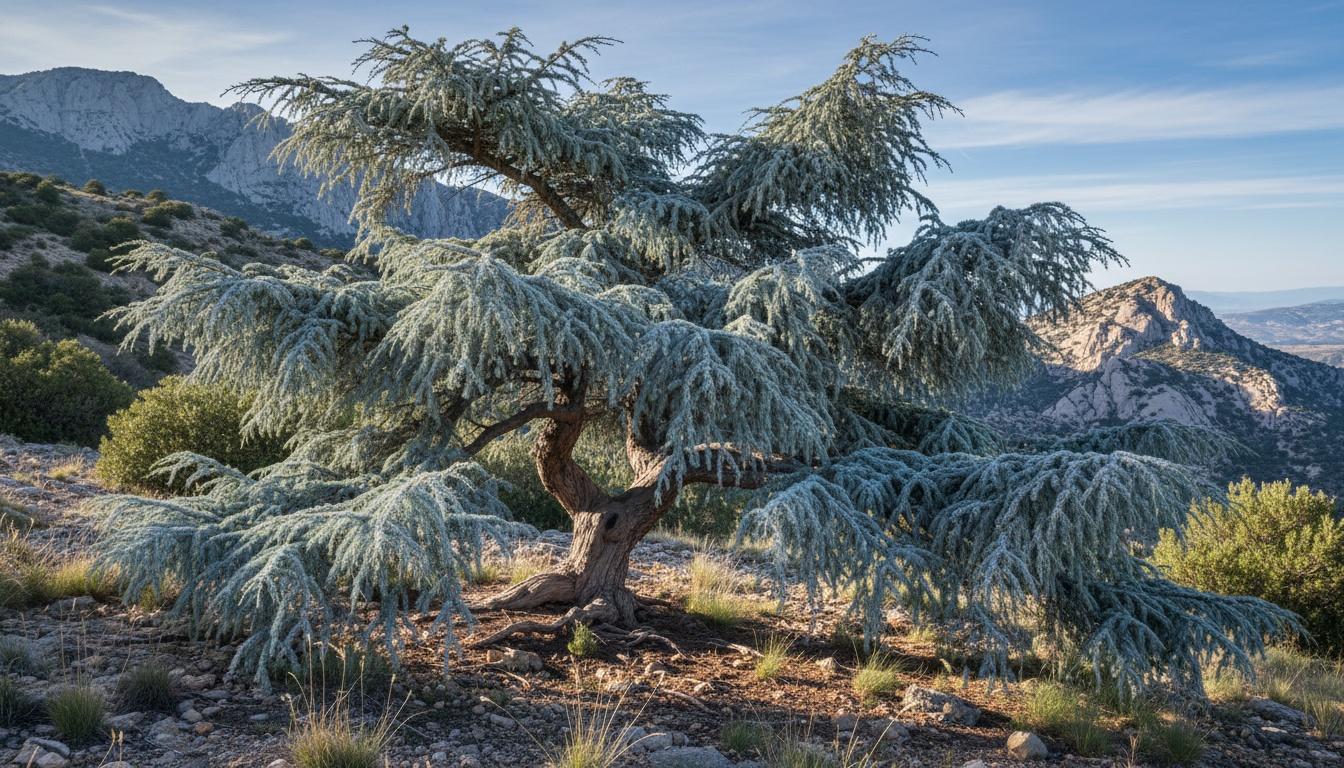 Weeping Blue Atlas Cedar 'Pendula' (Cedrus Atlantica Glauca 'Pendula') - Evergreen Trees