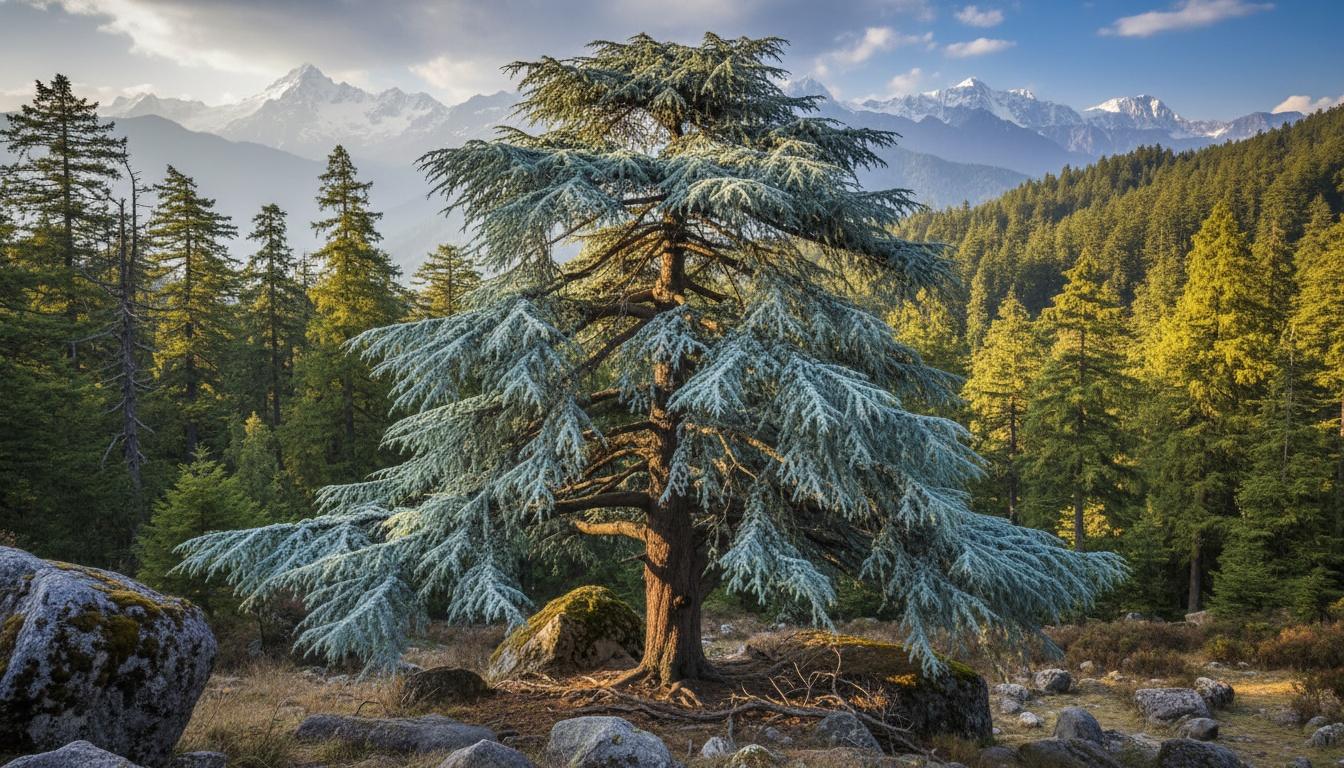 Deodar Himalayan Cedar 'Devinely Blue' (Cedrus Deodara 'Devinely Blue') - Evergreen Trees